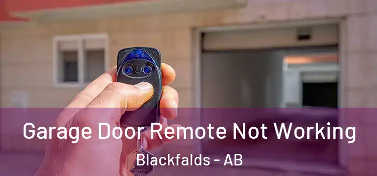  Garage Door Remote Not Working Blackfalds - AB