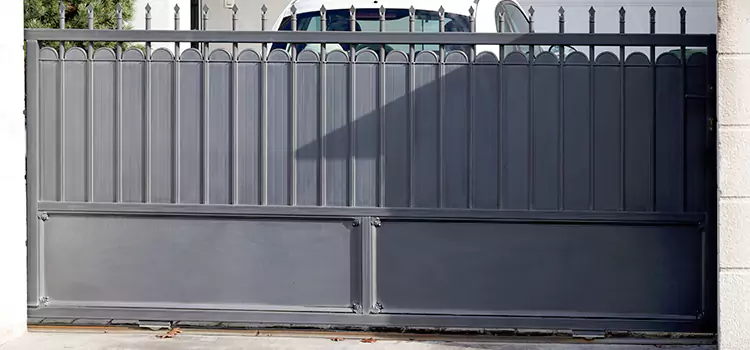 Metal Driveway Gate Installation Blackfalds