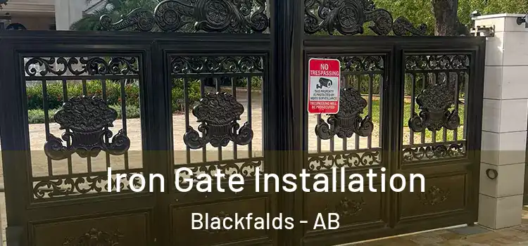 Iron Gate Installation Blackfalds - AB