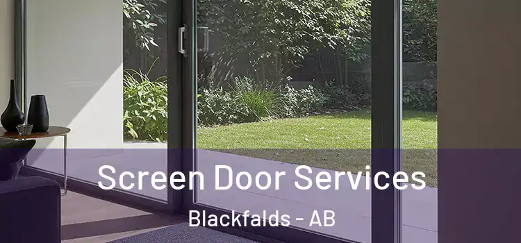 Screen Door Services Blackfalds - AB